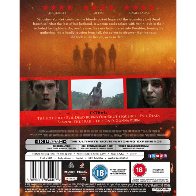 EVIL DEAD BURN 4K UHD