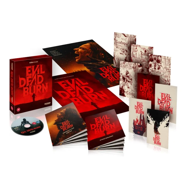 EVIL DEAD BURN 4K UHD ULTIMATE COLLECTOR'S EDITION