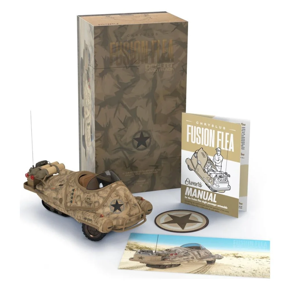 Wand Company Fallout Desert Sandtrack Fusion Flea Die-Cast Replica Image 1
