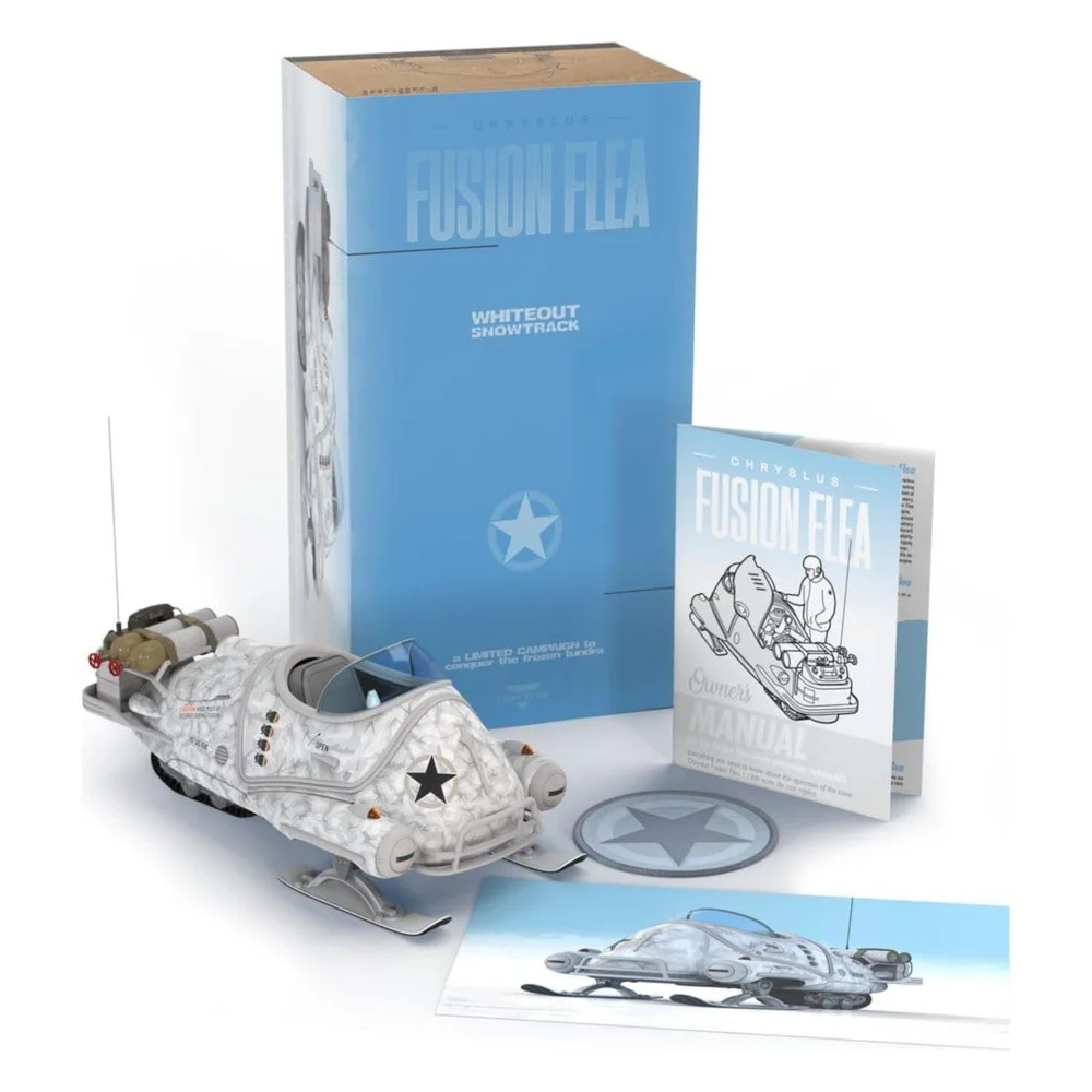 Wand Company Fallout Whiteout Snowtrack Fusion Flea Die-Cast Replica Image 1