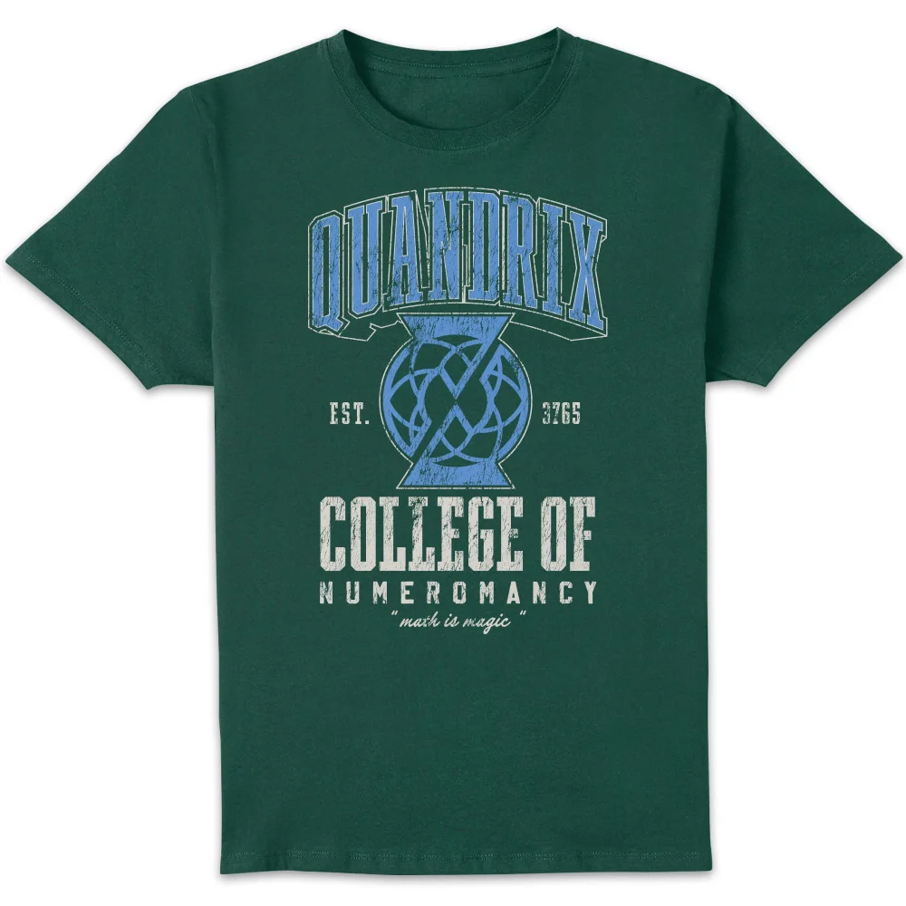 Magic the Gathering Quandrix Collegiate T-Shirt Green - S Image 1
