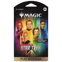 Magic: The Gathering | Star Trek Play Booster | 1 Pack (14 Cards) | Collectible Trading Card Game