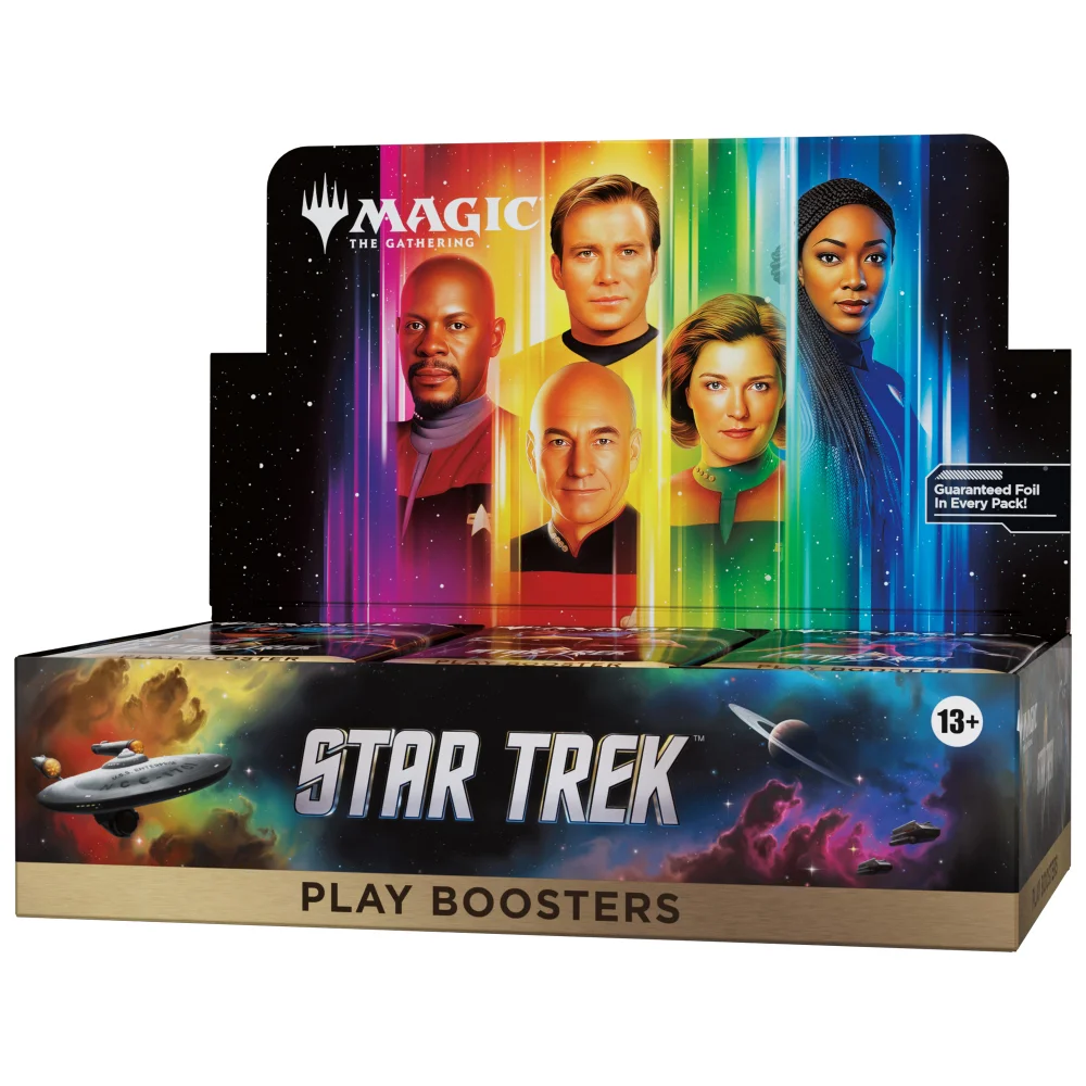 Magic: The Gathering | Star Trek Play Booster Box | 30 Packs | Collectible Trading Card Game Image 1