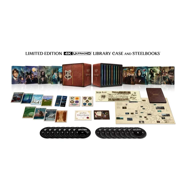 Harry Potter 25th Anniversary SteelBook Collection 4K Ultra HD