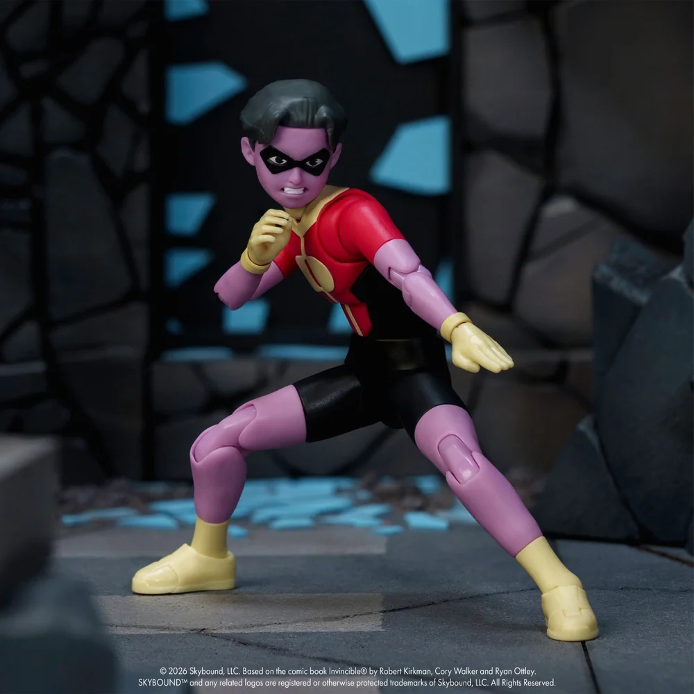 INVINCIBLE KID OMNI-MAN 6 INCH FIGURE - JADA TOYS Image 1