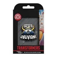 Transformers: The Movie – Limited Edition 40th Anniversary Unicron Pin Badge