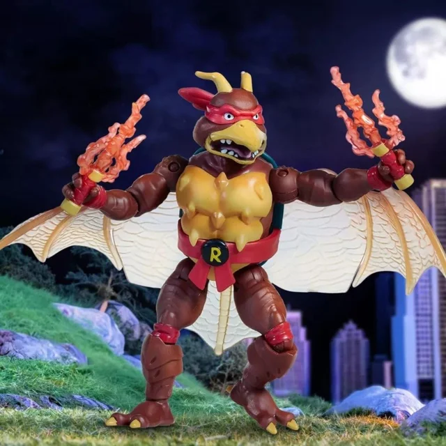Teenage Mutant Ninja Turtles X Godzilla Action Figure (Raphael X Rodan) - Playmates