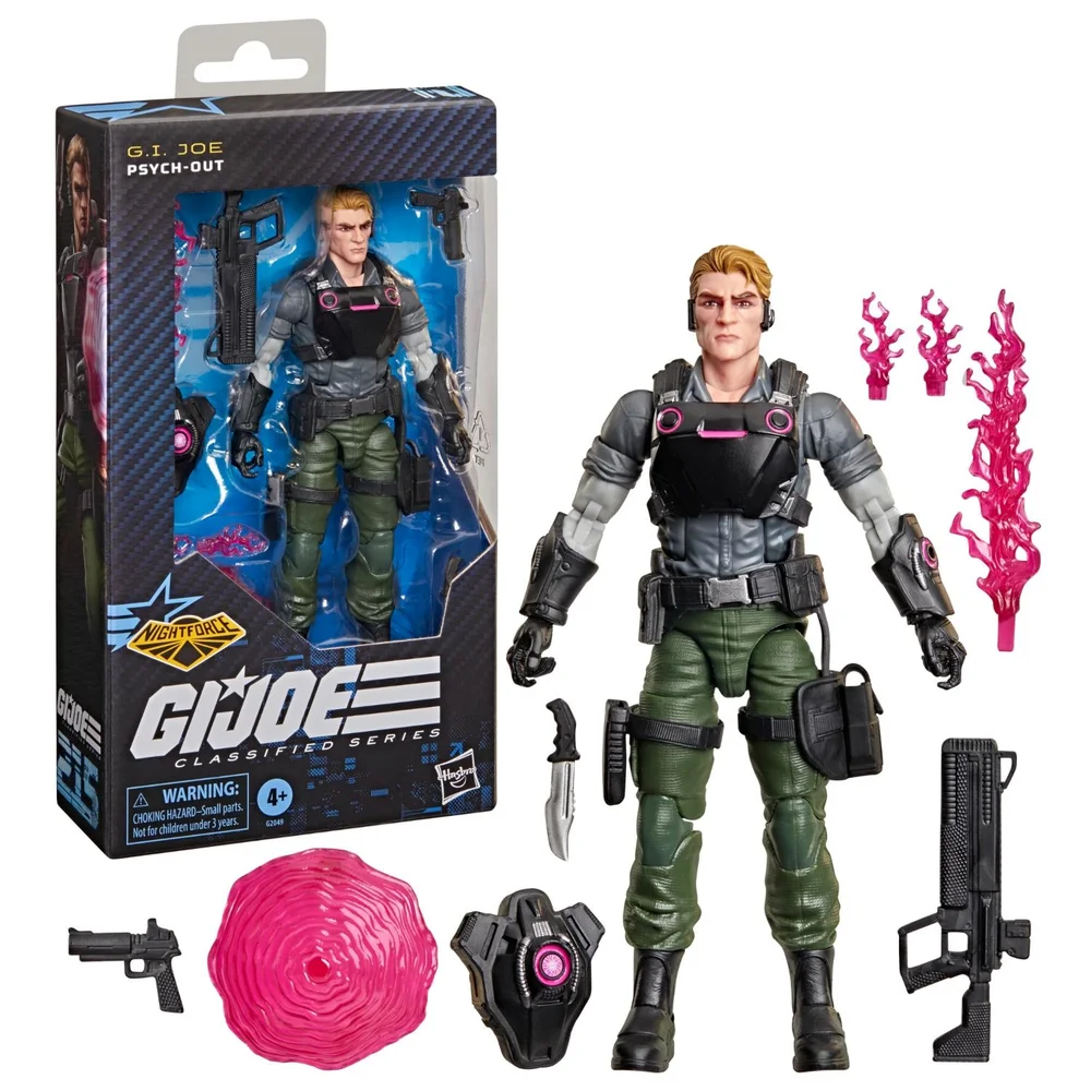 G.I. Joe Classified Series #215, Night Force Psych-Out, Collectible 6 Inch Action Figure Set with 8 Accessories Image 1