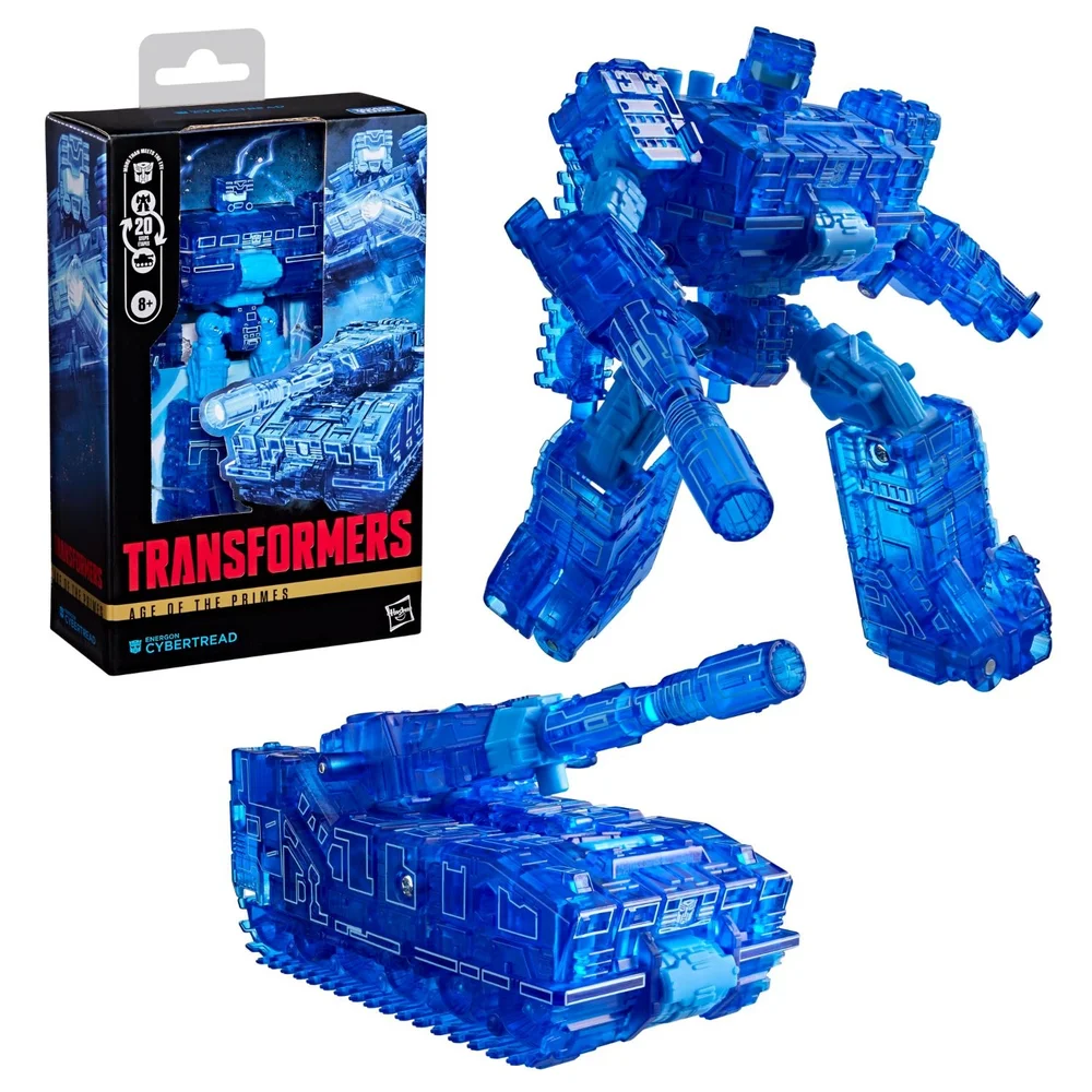 Transformers Age of the Primes Energon Cybertread, Deluxe Class 14 cm Converting Action Figure, Robot Toys, 8+ Image 1
