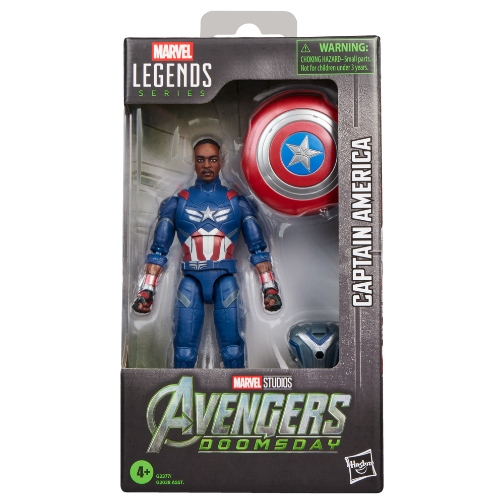 Marvel Legends Series Captain America, Marvel Studios' Avengers: Doomsday Film Collectible 15 cm Action Figure Gift Image 1