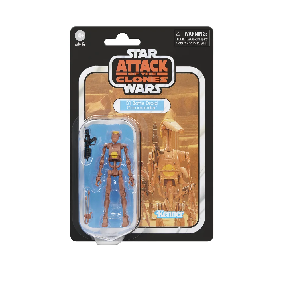 Star Wars The Vintage Collection B1 Battle Droid Commander Action Figure (9.5 cm) Image 1