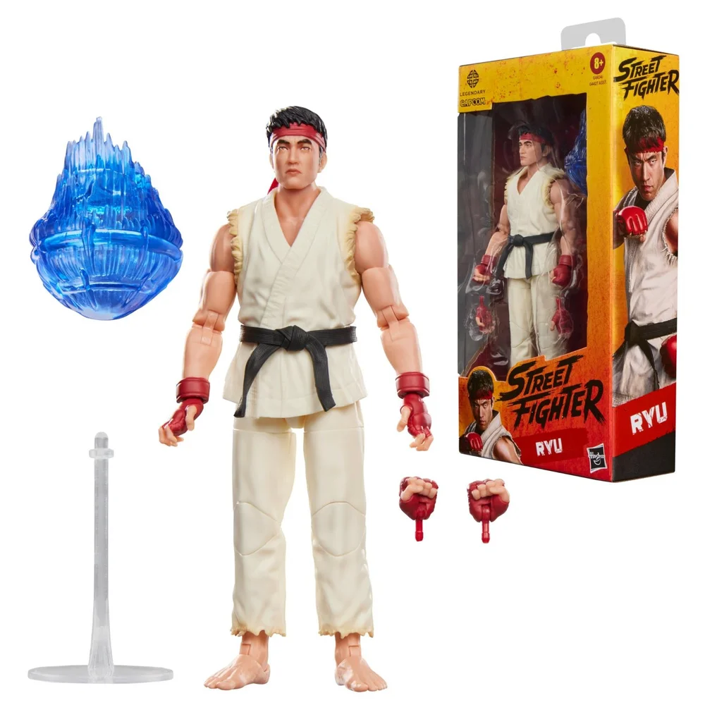 Street Fighter Ryu Action Figure, 15 cm Scale Collectible Toys for Adults and Kids 8+ Image 1
