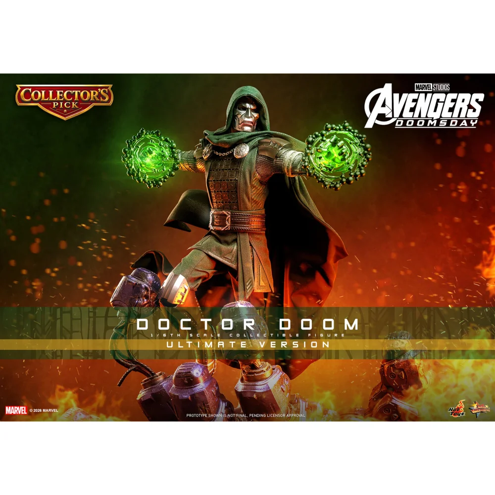Hot Toys 1/6 Scale Avengers Doomsday Doctor Doom Ultimate Version Statue (31cm) Image 1