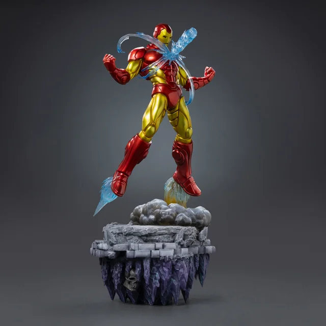 Iron Studios Marvel Infinity Gauntlet Diorama Iron Man BDS Art Scale 1/10 Statue