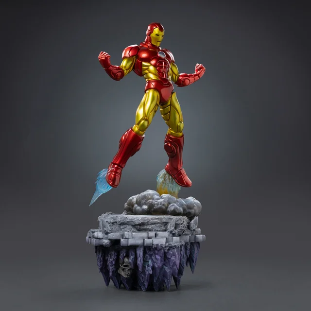 Iron Studios Marvel Infinity Gauntlet Diorama Iron Man BDS Art Scale 1/10 Statue