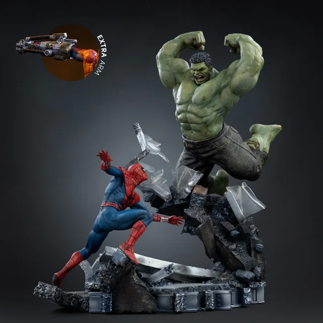 Iron Studios Spider-Man: Brand New Day Spider-Man vs Hulk Art Scale 1/10 Statue