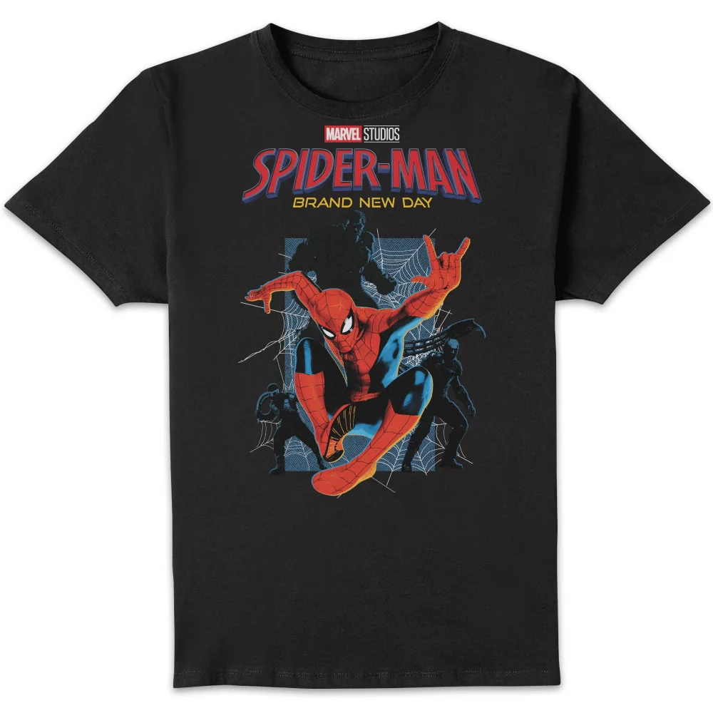 Spider-Man: Brand New Day - Web Shot T-Shirt - Black - M Image 1
