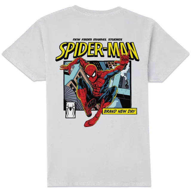 Spider-Man: Brand New Day Movie - Pose T-Shirt - White