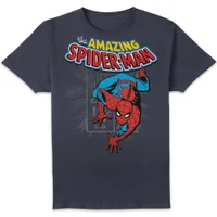 Marvel Comics Spider-Man - Amazing Spider-Man T-Shirt - Navy - undefined undefined