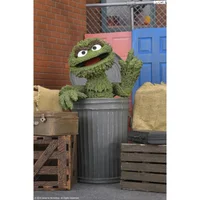 SESAME STREET OSCAR THE CROUCH ULTIMATE 7 INCH SCALE ACTION FIGURE - undefined undefined