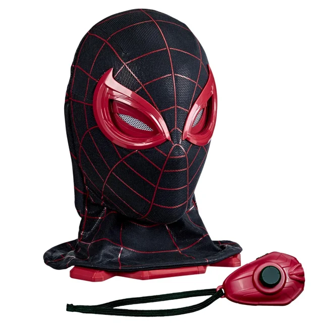 Marvel Legends Series Spider-Man: Miles Morales Electronic Expressive Mask, Premium Interactive Role-play Gear for Adults