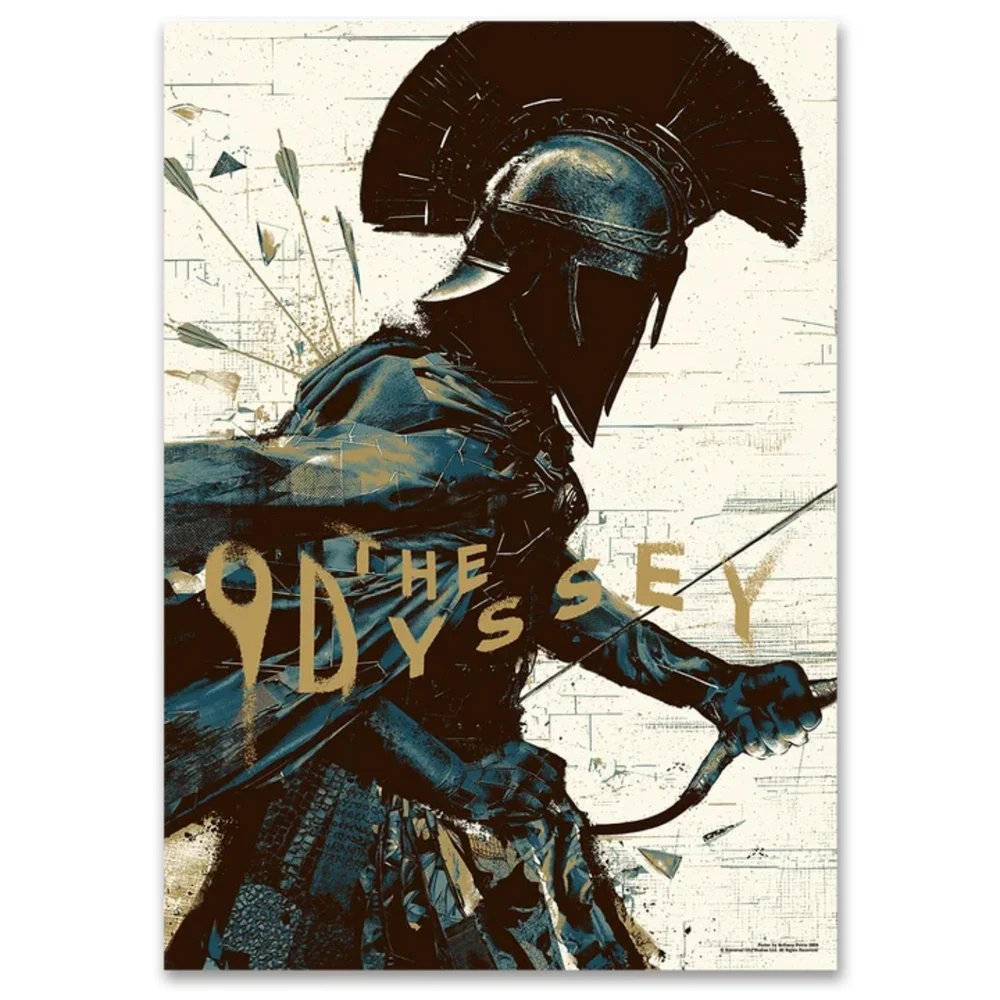 The Odyssey X Historiart - Anthony Petrie Limited Edition Screenprint Image 1