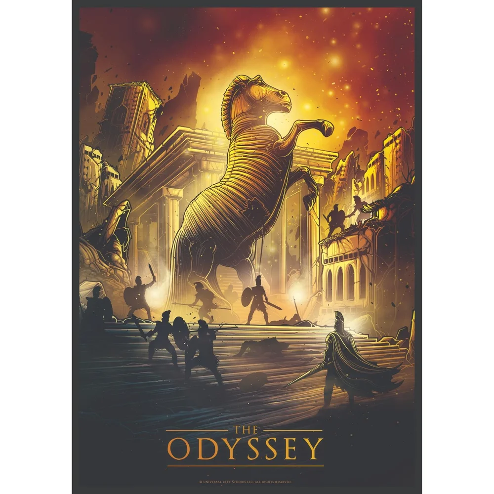 The Odyssey X Historiart - Dan Mumford Limited Edition Giclee Art Print Image 1