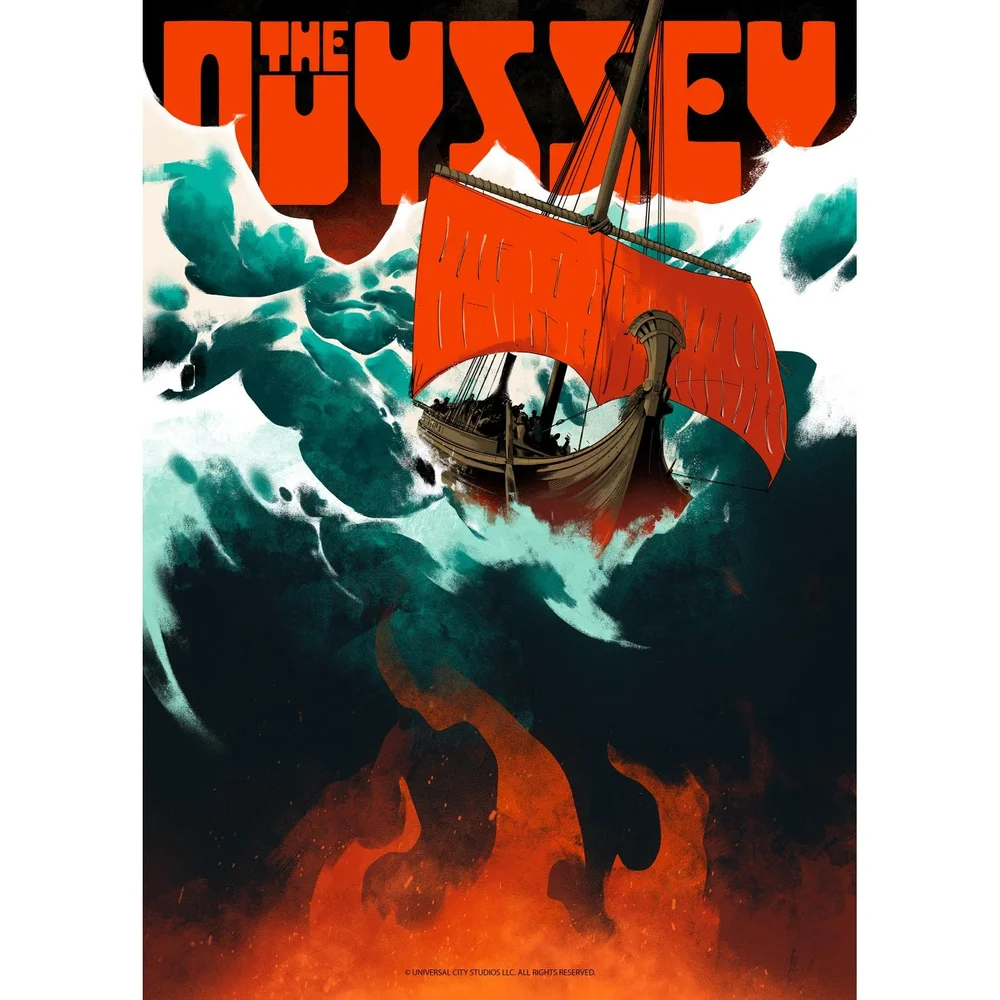 The Odyssey X Historiart - Matt Taylor Limited Edition Screenprint Image 1