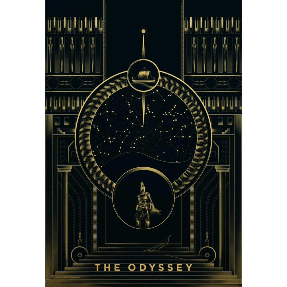 The Odyssey X Historiart - Nada Maktari Limited Edition Screenprint Image 1