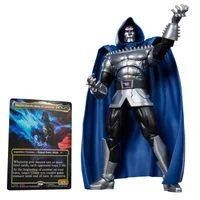 Marvel Legends Series Marvel Super Heroes Magic: The Gathering Doctor Doom 2099, Action Figure plus Exclusive Foil Trading Card