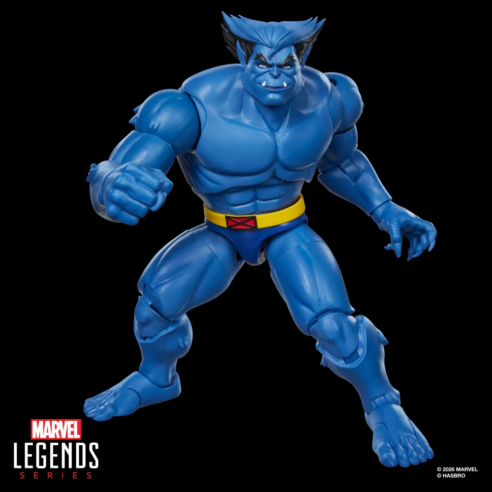 Marvel Legends Series Marvel's Beast, X-Men '97 Collectible 15 cm Scale Action Figure Image 1