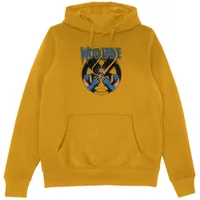 X-Men Wolverine Snikt Hoodie Mustard - undefined undefined