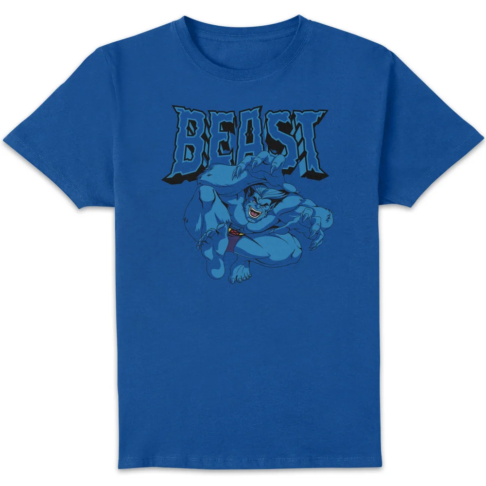 X-Men Beast T-Shirt Blue - XL Image 1