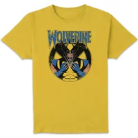 X-Men Wolverine Snikt T-Shirt Yellow