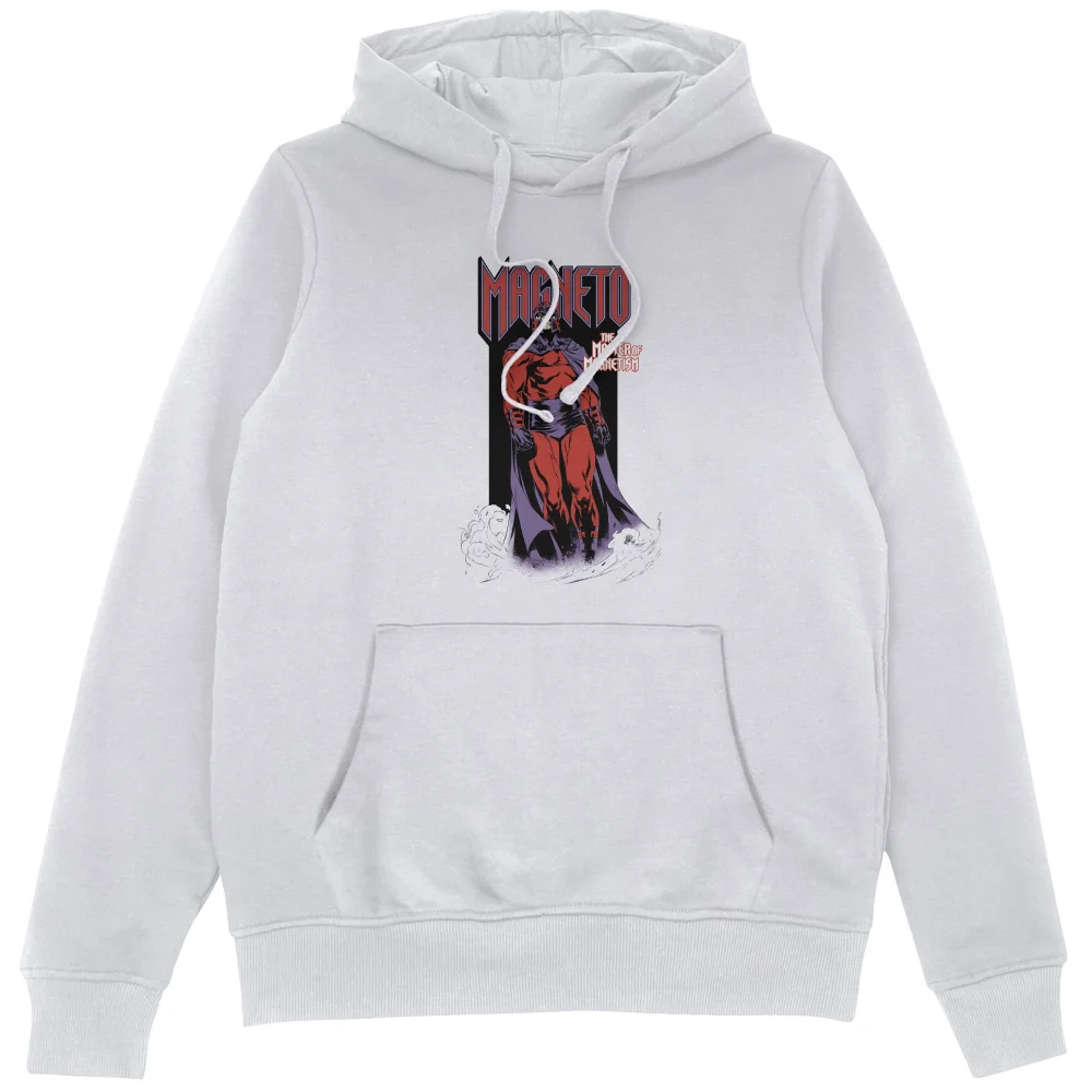 X-Men Magneto Master Of Magnetism Hoodie White - S Image 1