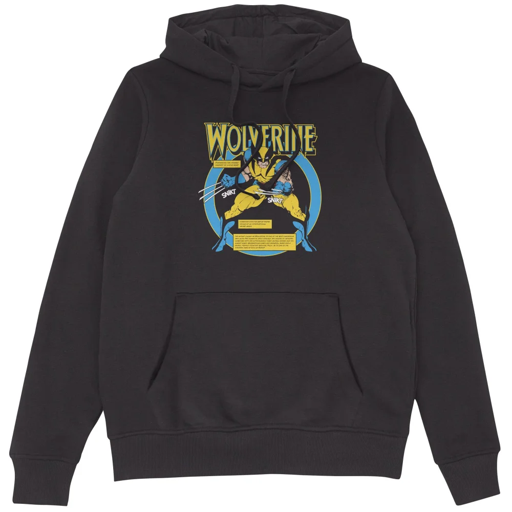 X-Men Wolverine Bio Hoodie Black - XXL Image 1