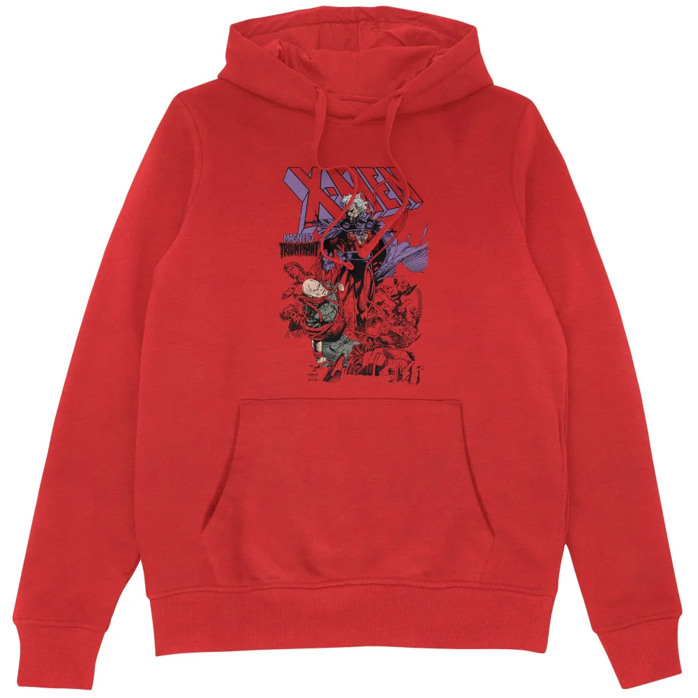 X-Men Magneto Triumphant Hoodie Red - S Image 1