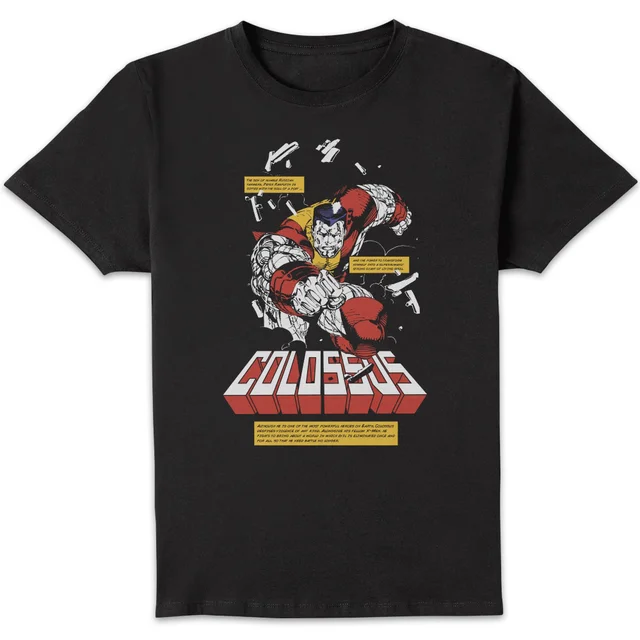 X-Men Colossus Bio T-Shirt Black
