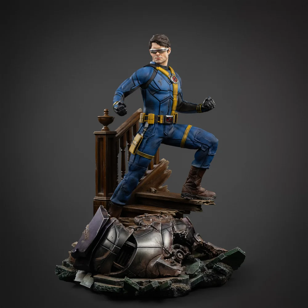 Iron Studios Avengers Doomsday Cyclops Regular Version Legacy Replica 1/4 Scale Statue Image 1