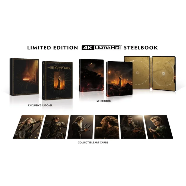 The Lord of the Rings - The Rings of Power: Season 2 4k UHD Steelbook