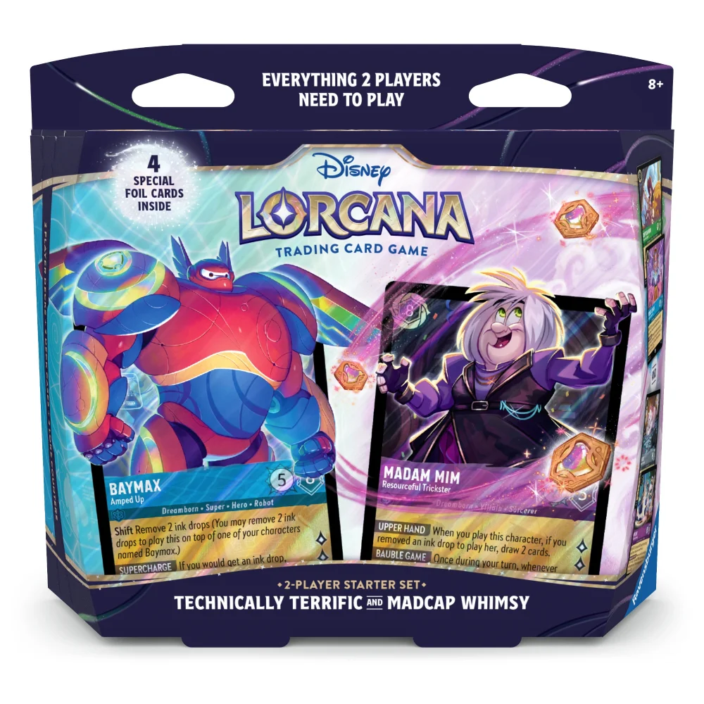 Disney Lorcana Trading Card Game Hyperia City 2-Player Starter Set Image 1
