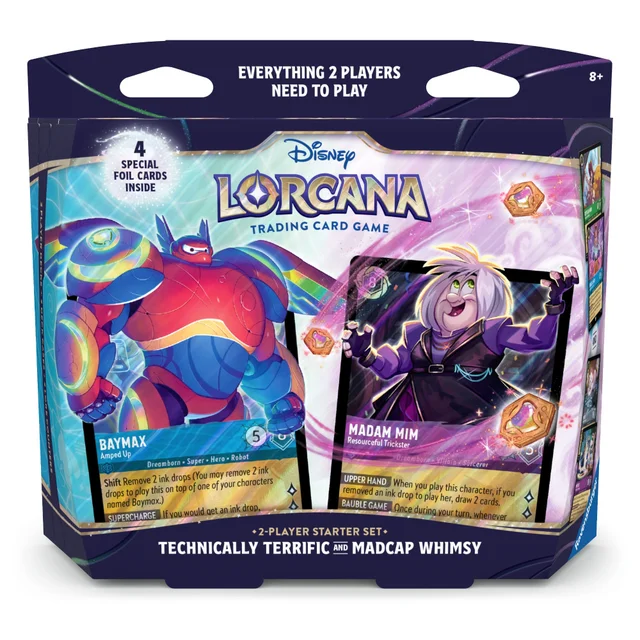 Disney Lorcana Trading Card Game Hyperia City 2-Player Starter Set