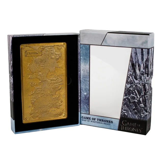 Game of Thrones: Map of Westeros Collectible Ingot