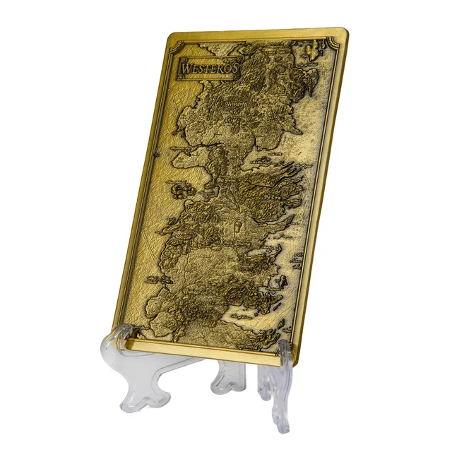Game of Thrones: Map of Westeros Collectible Ingot