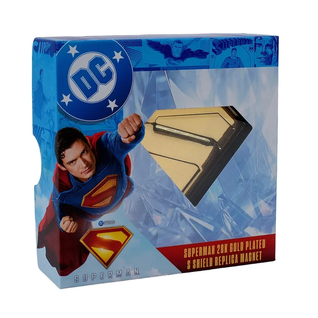 Superman: Gold Shield Replica Fridge Magnet