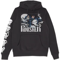 Marvel Comics x Zavvi Exclusive The Punisher Anti-Hero Premium Heavyweight Hoodie - Black
