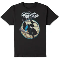 Marvel Comics x Zavvi Exclusive Spiderman Wallcrawler Symbiote Premium T-shirt - Black