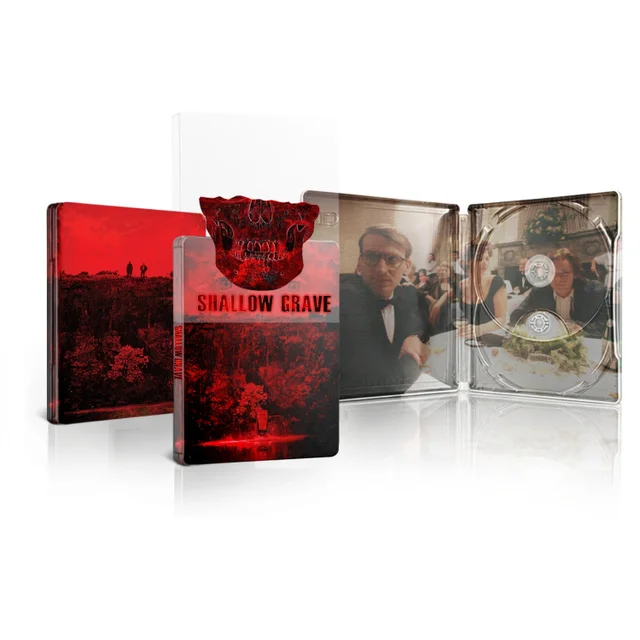 Shallow Grave 4k UHD & Blu-Ray Steelbook