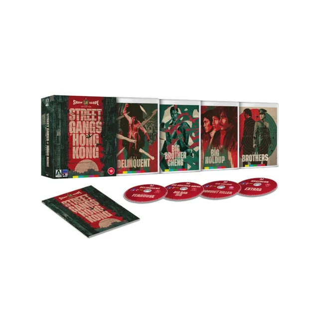 Shawscope Presents: Street Gangs of Hong Kong Limited Edition Blu-ray