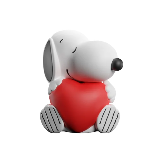 Peanuts Snoopy "Heart" Silicone Squishy Light